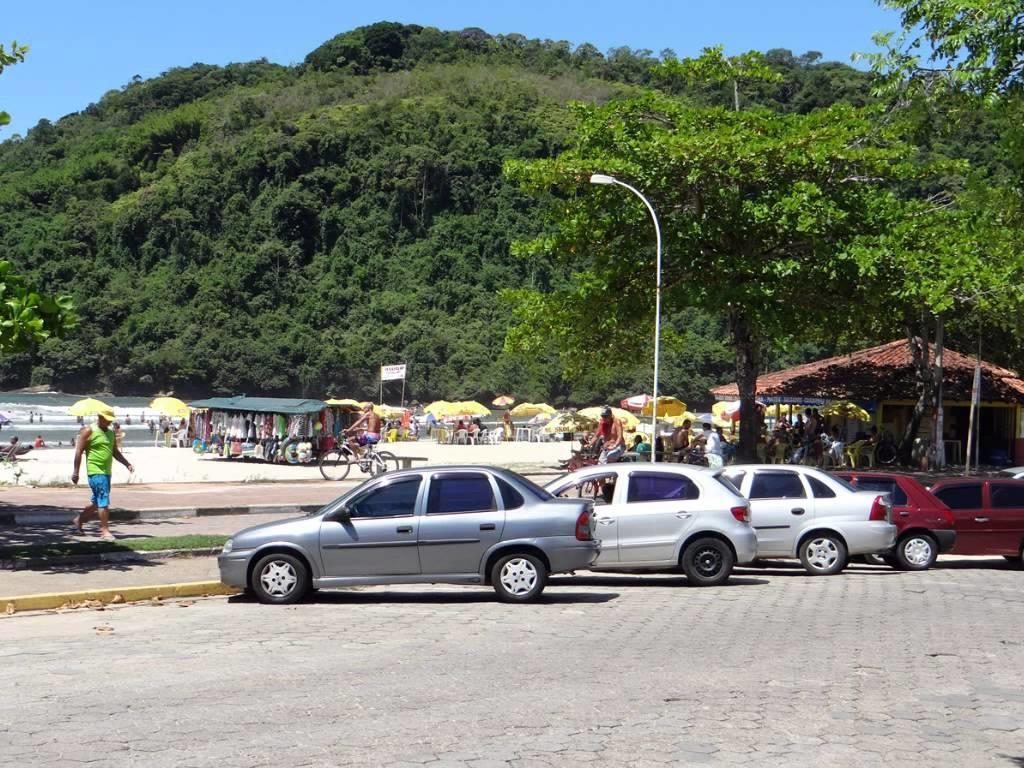Aptos Familia Com Ar Condicionado Ubatuba Praia Pereque Acu Eksteriør billede